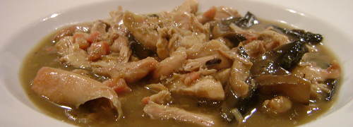 Rabbit And Mushroom Stew